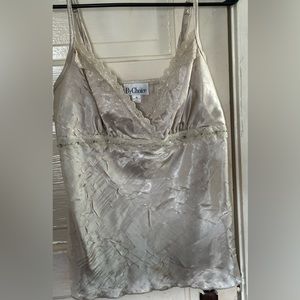 Ivory camisole dressy top